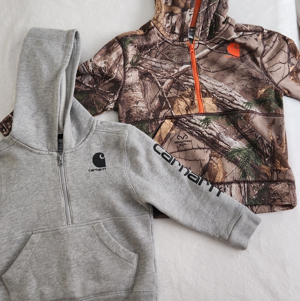 3T/4T Carhartt Hoodie Lot (2)